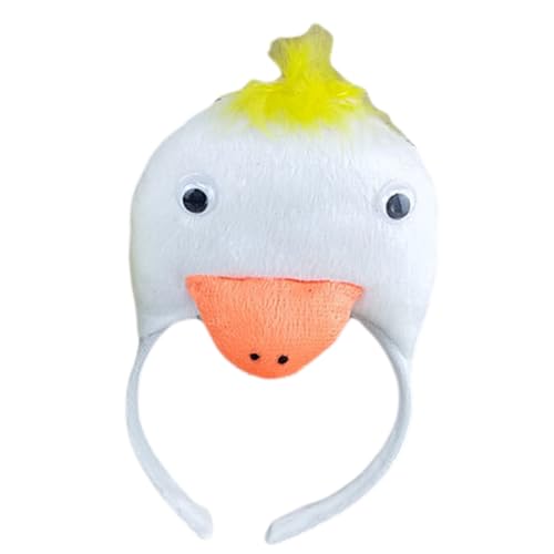 Witziges Entenhaarband, schöner Kopfschmuck, Cartoon-Haarband, perfekt für Partys und Feiern, niedliches Haarband von XINgjyxzk