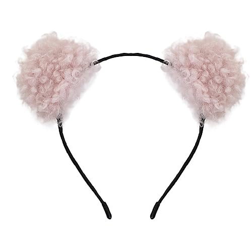 XINgjyxzk Bärenohren Stirnband Süße Mädchen Accessoires Cosplay Ohren Fursuit Halloween Cosplay Party von XINgjyxzk