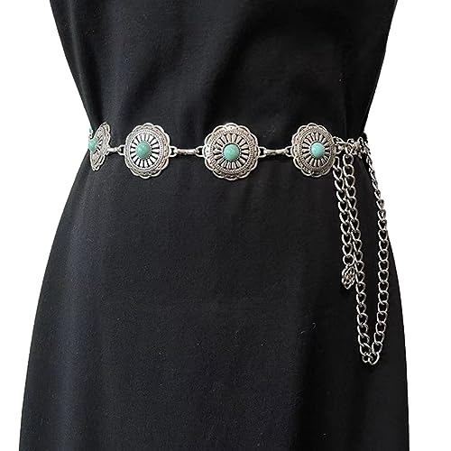 XINgjyxzk Frauen Legierung Taille Gürtel Ethnische Einstellbare Taille Gürtel Frauen Kleid Hemd Taille Gürtel Relief Schnalle XINgjyxzk Frauen Legierung Taille Gürtel Ethnische Einstellbare Taille Gürtel Frauen Kleid Hemd Taille Gürtel Relief Schnalle von XINgjyxzk
