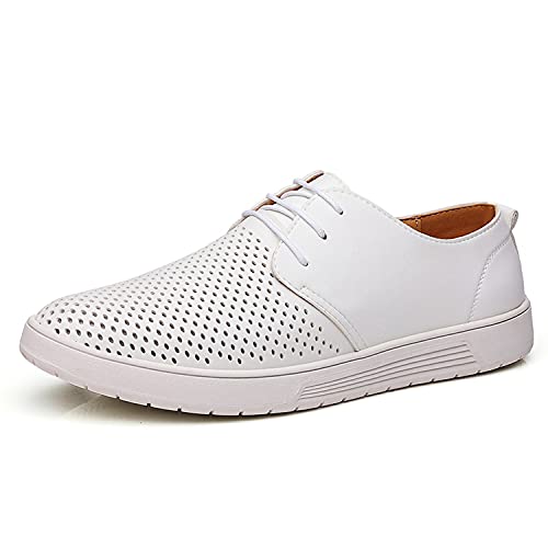 XIPAI Herren-Freizeitschuhe, bequem, modisch, Anzug-Sneaker, 02weiß, 42 EU XIPAI Herren-Freizeitschuhe, bequem, modisch, Anzug-Sneaker, 02weiß, 42 EU von XIPAI