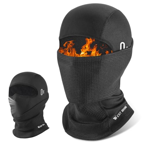 XIQI Sturmhaube Motorrad Winter Balaclava für Herren/Damen - Sturmmaske Fahrrad Warm Winddicht Skimaske für Laufen Outdoor-Aktivitäten von XIQI