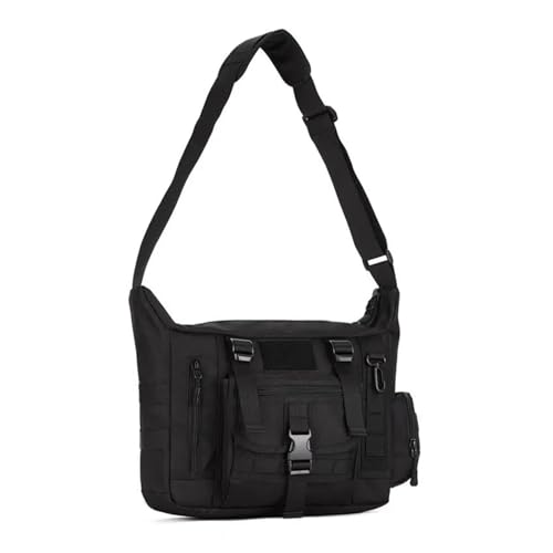 XIRIXX 14 Zoll Laptop Umhängetasche Herren Sporttaschen Mann Taktischer Einzelrucksack Herren A4 Dokument Molle Messenger Bag, Schwarz , Einheitsgröße XIRIXX 14 Zoll Laptop Umhängetasche Herren Sporttaschen Mann Taktischer Einzelrucksack Herren A4 Dokument Molle Messenger Bag, Schwarz , Einheitsgröße von XIRIXX