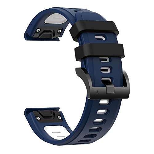 XIRIXX 22 mm Silikon-Uhrenarmband für Garmin Fenix 6 Pro Fenix7 5 Descent G1 Solar 935 945, Smartwatch, wasserdichte Handgelenkbänder, For Approach S60 S62, Achat von XIRIXX