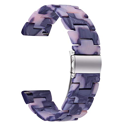 XIRIXX Transparentes Armband für Garmin Forerunner 245/645/158/Venu/Venu SQ/Vivoactive 3, Harz-Armband, For Venu SQ, Achat von XIRIXX