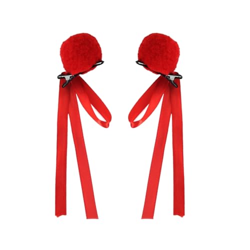 1 Paar Haarspangen mit Band, Anime-Cosplay-Kopfbedeckung für Kinder, bequeme Haarknoten-Design-Haarnadel für Kinder ab 3 Jahren von XITEA