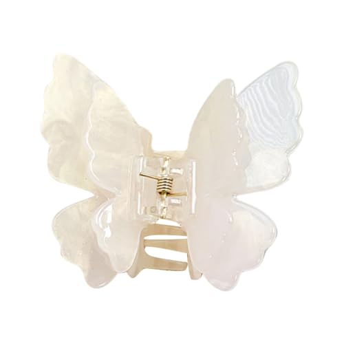 Einzigartige Haarspange in Schmetterlingsform mit doppellagigem Design, Hochzeitshaarschmuck für modische Frauen unterschiedlichen Alters Einzigartige Haarspange in Schmetterlingsform mit doppellagigem Design, Hochzeitshaarschmuck für modische Frauen unterschiedlichen Alters von XITEA