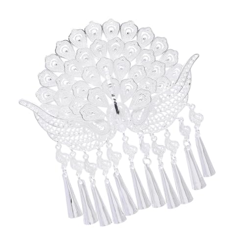 Eleganter Haarschmuck mit Schmucksteinen für Festzug, Abschlussball, Party, Hochzeit, Bühne, Braut für Abendkleid von XITEA