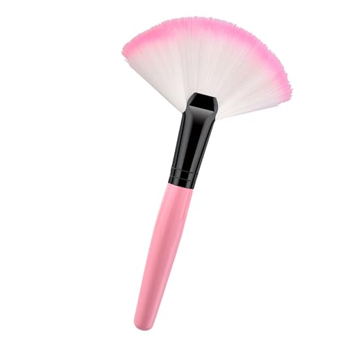 Fächer-Make-up-Pinsel für Damen, Kosmetik, Concealer, Anwendung, weiche synthetische Borsten, Puderpolieren, professionelle Schönheit von XITEA