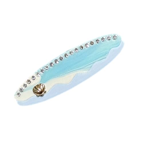 Französische Haarspangen, Acetat-Haarspange, Muschelform, stilvolle Haar-Accessoires für Mädchen, Frauen, Freizeit oder Party von XITEA