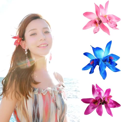 Moderne Blumen-Haarspangen, Styling, Blumen-Haarspange für Damen, ideal für passende Kleider, Hemden und andere Outfits Moderne Blumen-Haarspangen, Styling, Blumen-Haarspange für Damen, ideal für passende Kleider, Hemden und andere Outfits von XITEA