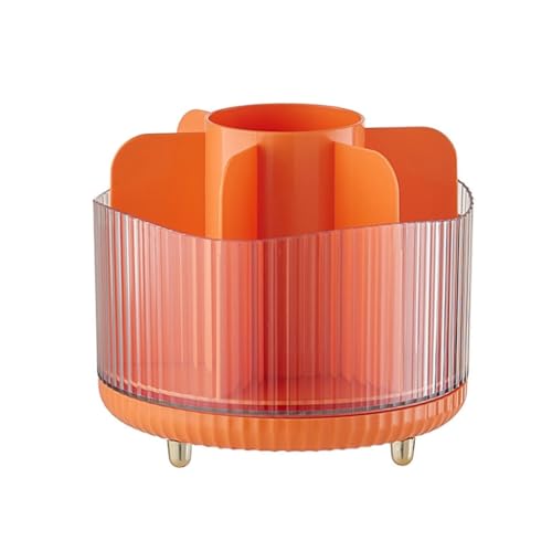 Praktischer Make-up-Pinsel-Organizer, platzsparender und drehbarer Halter von XITEA