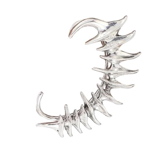 Punk Helixes Tragus Conch Snug Earring Alloy Cartilage Earring Gothic Styles Ear Cuff Adornment for Helixes and Tragus, Metall Punk Helixes Tragus Conch Snug Earring Alloy Cartilage Earring Gothic Styles Ear Cuff Adornment for Helixes and Tragus, Metall von XITEA