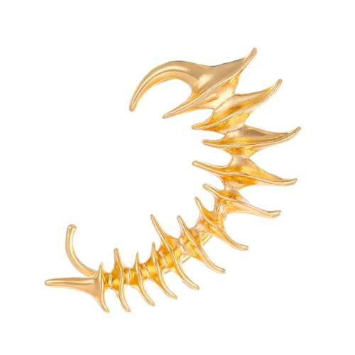 Punk Helixes Tragus Conch Snug Earring Alloy Cartilage Earring Gothic Styles Ear Cuff Adornment for Helixes and Tragus, Metall von XITEA