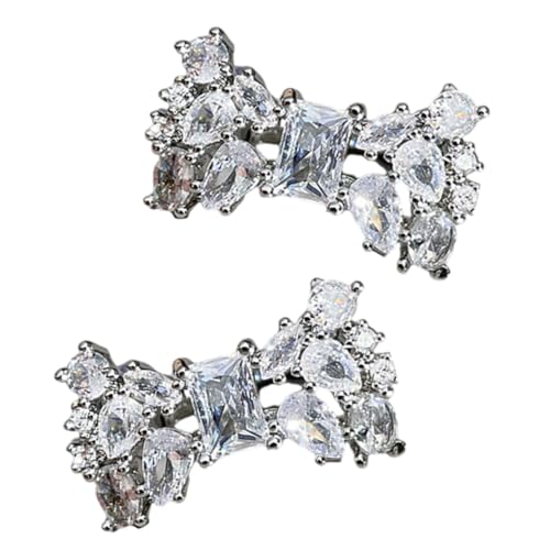 Stilvolle Messing-besetzte Schleifen-Ohr-Clip-Dekoration für Damen, fügt Eleganz zu jedem Anlass oder Outfit hinzu Stilvolle Messing-besetzte Schleifen-Ohr-Clip-Dekoration für Damen, fügt Eleganz zu jedem Anlass oder Outfit hinzu von XITEA