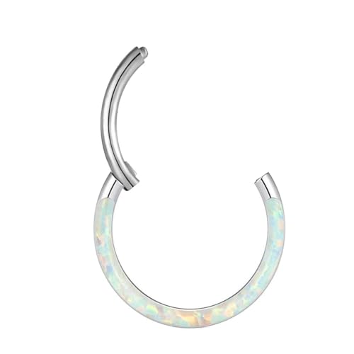 XITEA Edelstahl Nasenringe Hoop Knorpel Hoop Septum Piercing Clip für Frauen Stilvolle Nasenclip Zubehör Nase Verzierung, Edelstahl von XITEA