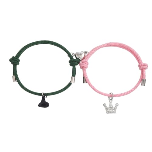 XITEA Glasperlen-Armbänder mit Magnetverschluss, stilvolle Paar-Handkette/Halskette, modisches Accessoire für den täglichen Gebrauch XITEA Glasperlen-Armbänder mit Magnetverschluss, stilvolle Paar-Handkette/Halskette, modisches Accessoire für den täglichen Gebrauch von XITEA