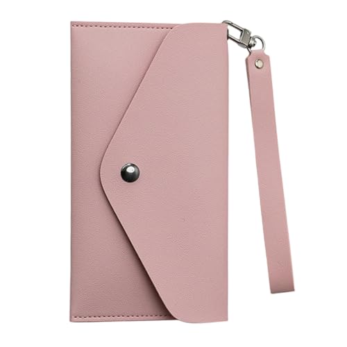 XITEA Handy-Geldbörse aus Polyurethan, nahtloses Design, geeignet für Geschäfts- und Freizeitausflüge, Karten- und Bargeldfächer, a von XITEA