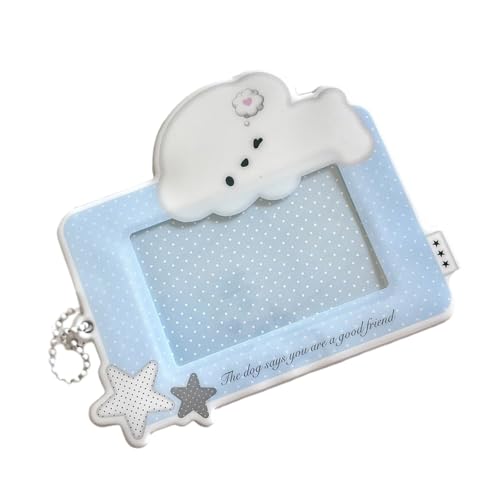 XITEA Lovely Card Holders Credit Card Case Protective Sleeve Photocard Holders 3 Inch Bus Protector with Keychain, a von XITEA