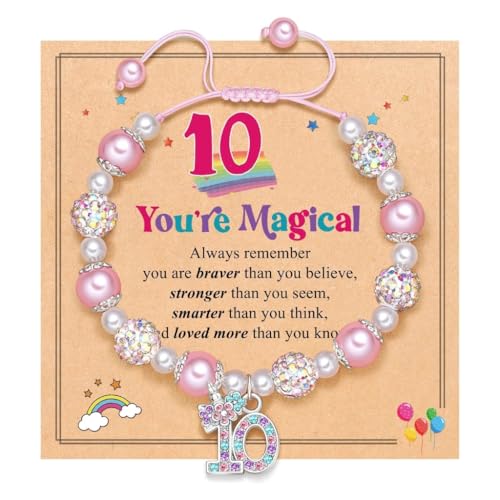 XITEA Regenbogen-Armband mit Zahlen, Regenbogen-Armband mit Zahlenanhänger, Mädchen, Modeschmuck, Geburtstagsgeschenke XITEA Regenbogen-Armband mit Zahlen, Regenbogen-Armband mit Zahlenanhänger, Mädchen, Modeschmuck, Geburtstagsgeschenke von XITEA