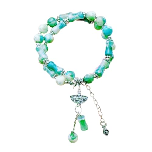 XITEA Stilvolles Bambus-Segment-Armband mit feinen Details, um jedem Outfit Eleganz zu verleihen oder als besondere Geschenke zu machen von XITEA