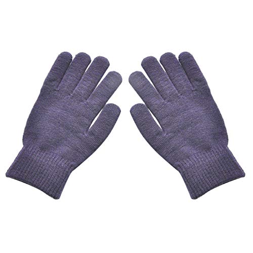 Touchscreen Handschuhe Herren Warm Winddich Strick Fingerhandschuhe Gestrickte Winterhandschuhe Frauen Geeinget für Herren und Herren Warme Handschuhe Winterhandschuhe Outdoor Gedehnt Kaschmir magie von XIUH