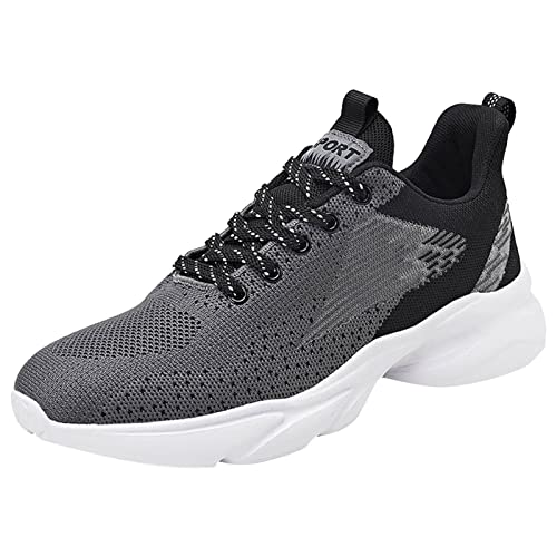 XIUH Laufschuhe Turnschuhe Sportschuhe Schuhe Jogging Turnschuhe Leichtgewichts Laufschuhe Outdoor Workout Walking Freizeitschuhe Outdoor Fitness Sneaker rutschfeste Atmungsaktiv Leicht von XIUH