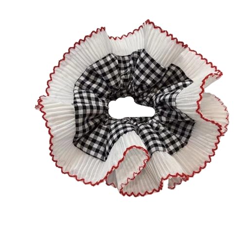 Haarband Damen 10 Stück Damen Haargummis aus Spitze for Mädchen, elastische Haarbänder, Pferdeschwanzhalter, Krawatten-Haarreifen(Color3) von XIUsheUA