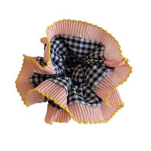 Haarband Damen 10 Stück Damen Haargummis aus Spitze for Mädchen, elastische Haarbänder, Pferdeschwanzhalter, Krawatten-Haarreifen(Color8) von XIUsheUA