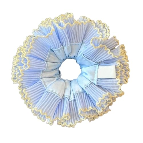 Haarband Damen 3 Stück doppellagiges Spitzen-Haarband, doppellagige elastische Haargummis, Kopfbedeckung(Color5) von XIUsheUA