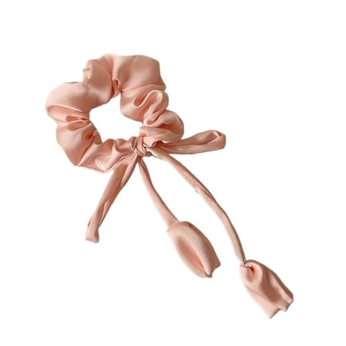 Haarband Damen 5 Stück Damen Mädchen Süße Haarbänder Haargummis Elegantes Tulpen-Haargummi(Color5) von XIUsheUA