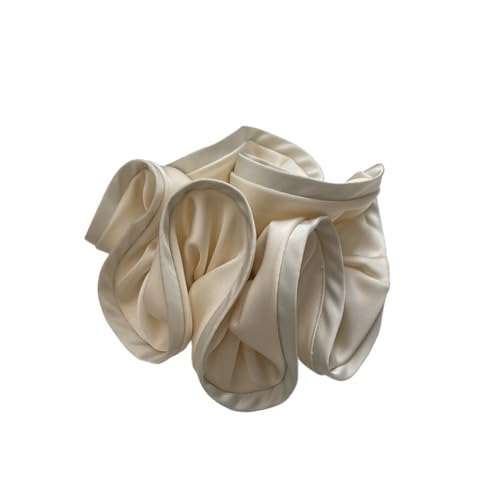 Haarband Damen 5 Stück Haargummis for Frauen, solide Satin-Seiden-Haargummis(Color7) von XIUsheUA