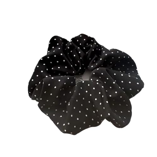 Haarband Damen 5 Stück Haargummis mit schwarzen und weißen Punkten for Frauen(Color2) von XIUsheUA