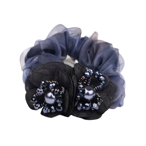 Haarband Damen 5 Stück schöne Haarseile for Gril Scrunchie Haargummis Gummibänder Pferdeschwanzhalter Kopfbedeckung(Color10) von XIUsheUA