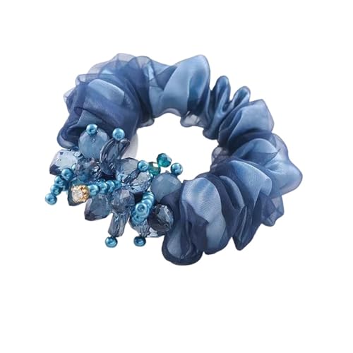 Haarband Damen 5 Stück schöne Haarseile for Gril Scrunchie Haargummis Gummibänder Pferdeschwanzhalter Kopfbedeckung(Color2) von XIUsheUA
