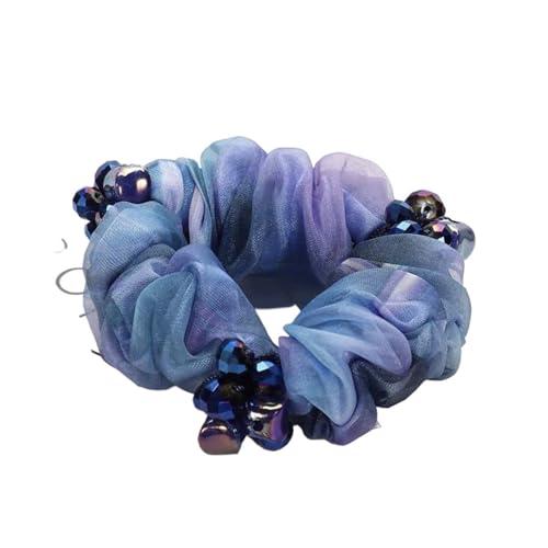 Haarband Damen 5 Stück schöne Haarseile for Gril Scrunchie Haargummis Gummibänder Pferdeschwanzhalter Kopfbedeckung(Color6) von XIUsheUA