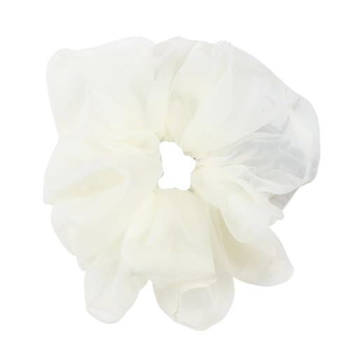 Haarband Damen 5 Stück übergroße Chiffon-Haargummis, große elastische Haarbänder, for Binden, Pferdeschwanzhalter, Haarseil(Color3) von XIUsheUA