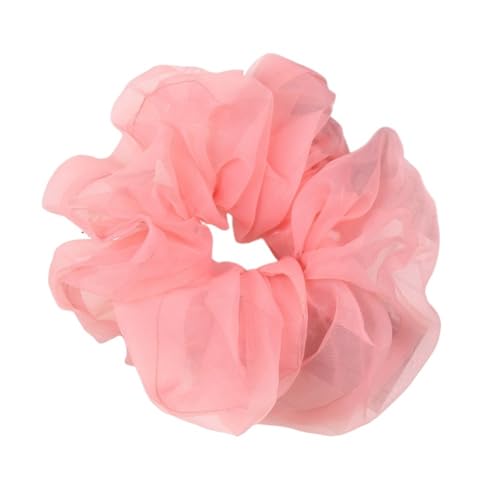 Haarband Damen 5 Stück übergroße Chiffon-Haargummis, große elastische Haarbänder, for Binden, Pferdeschwanzhalter, Haarseil(Color5) von XIUsheUA