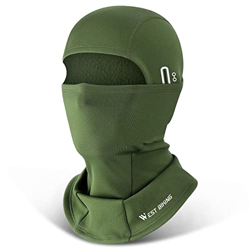 XIWUEI Sturmhaube Gesichtshaube - Balaclava Ski Maske Winter Sturmhaube Fahrrad Damen & Herren, Fahrrad Motorrad Ski Schlauchtuch von XIWUEI