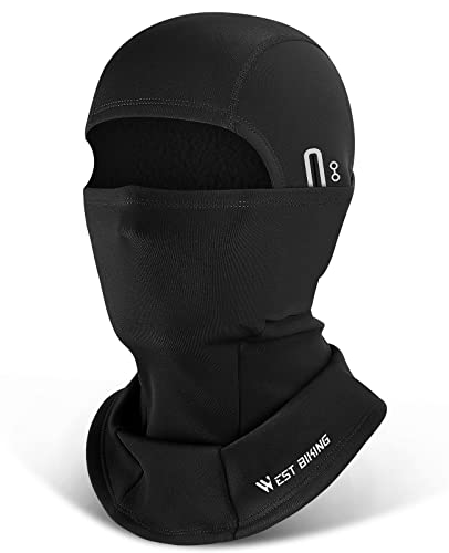 XIWUEI Sturmhaube Gesichtshaube - Balaclava Ski Maske Winter Sturmhaube Fahrrad Damen & Herren, Fahrrad Motorrad Ski Schlauchtuch von XIWUEI