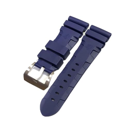 XJBCOD YIYOU-EU Armband kompatibel mit Panerai PAM Tauchen 441 359 Armband für Uhr 24 mm aus Silikongummi, 24mm, Achat von XJBCOD