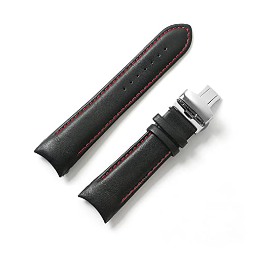 XJBCOD YIYOU-EU Herren Uhrbänder passend für Tissot Watchband T035 1853 Echtlederarmband T035627A T03541. 7a Markenuhrenbänder 22mm 23mm 24mm, 22mm, Achat von XJBCOD