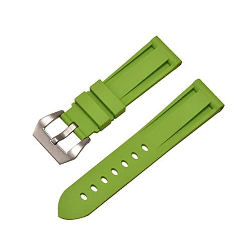 YIYOU Armband aus Gummi, sportlich, 2 0 mm, 22 mm, 24 mm, 26 mm, kompatibel mit PAM Uhrenband, wasserdicht, kompatibel mit Pam Uhrenband, 26mm, Achat von XJBCOD
