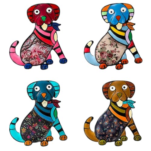 2~4 Stück/Set 58 x 50 mm Blume Emaille Brosche Hund niedlich 2~4 Stück/Set 58 x 50 mm Blume Emaille Brosche Hund niedlich von XJEIVJIC