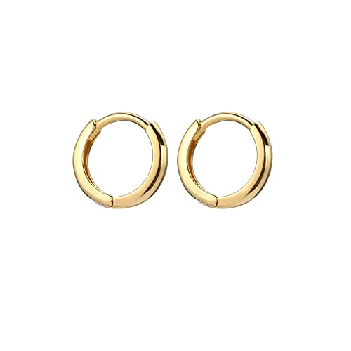 20g Tiny Small Hoop Knorpel minimalistische Ohrringe für Frauen sensible Ohren 14K Schläfer Tragus Huggie Hoops Hypoallergene obere Ohr -Piercing -Geschenke von XJEIVJIC