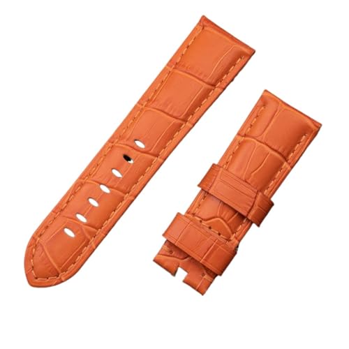 XJEIVJIC 22mm 24mm 26mm Calf Bamboo Leather Watchband Compatible With Strap Watch Band Buckle PAM441/111/386 Accessories XJEIVJIC 22mm 24mm 26mm Calf Bamboo Leather Watchband Compatible With Strap Watch Band Buckle PAM441/111/386 Accessories von XJEIVJIC