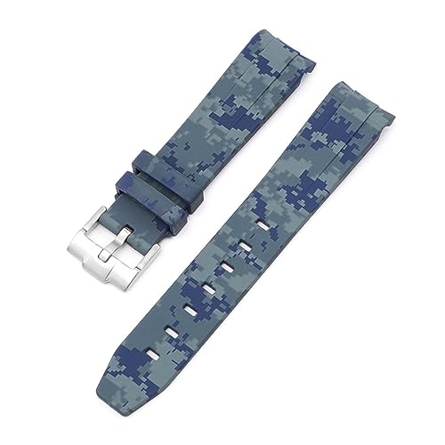 XJEIVJIC Bracelet de montre en caoutchouc fluor naturel avec extrémité incurvée de 20 mm bracelet - Vert Submariner Explorer 2 XJEIVJIC Bracelet de montre en caoutchouc fluor naturel avec extrémité incurvée de 20 mm bracelet - Vert Submariner Explorer 2 von XJEIVJIC