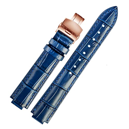 XJEIVJIC Echtes Leder Uhrenarmband Blau Ballon Armband Männer Frauen Konvexes Leder 14x8mm 18x11mm 20x12mm Trendy Armband XJEIVJIC Echtes Leder Uhrenarmband Blau Ballon Armband Männer Frauen Konvexes Leder 14x8mm 18x11mm 20x12mm Trendy Armband von XJEIVJIC
