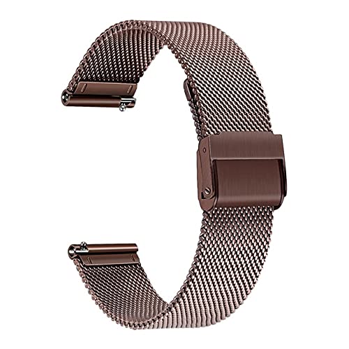 XJEIVJIC Edelstahl -Uhren -Wachband -Kompatibel mit Watch3 41 mm 45 mm Schnellveröffentlichungsband Mesh Gurt Uhr 3 Armband Roségold von XJEIVJIC