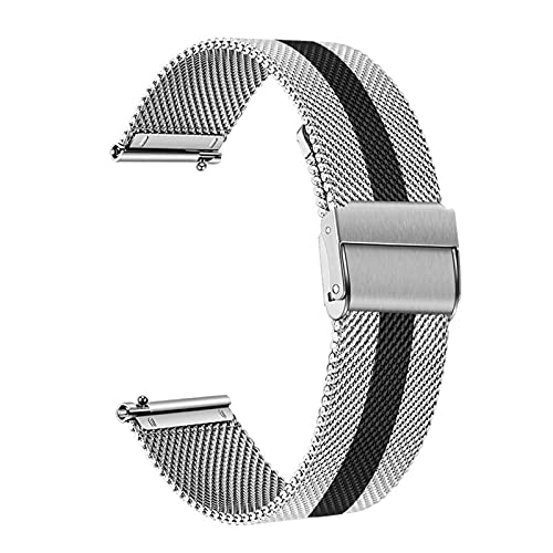 XJEIVJIC Edelstahl -Uhren -Wachband -Kompatibel mit Watch3 41 mm 45 mm Schnellveröffentlichungsband Mesh Gurt Uhr 3 Armband Roségold von XJEIVJIC