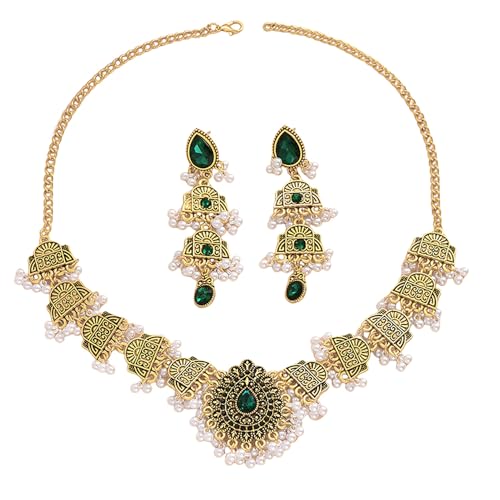 XJEIVJIC Ethnische Sonne Perle Perlen Perlen Quaste Dangle Drop -Hengst Ohrringe Indianer Tradition von XJEIVJIC